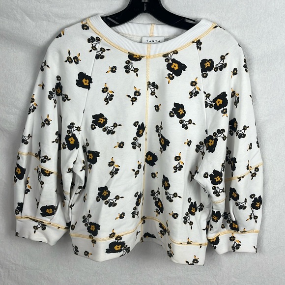 Tanya Taylor xs Josephine sweatshirt puff sleeve - Picture 3 of 8